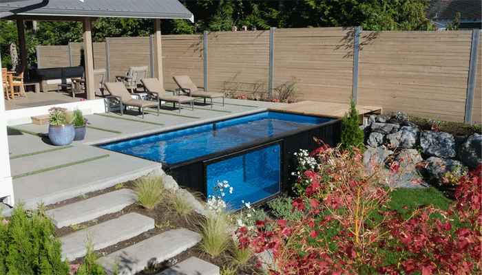 Kolam Renang dari Kontainer Sebagai Ide Bisnis atau Dekorasi Rumah