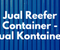 Jual kontainer baru bekas