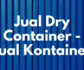 Jual kontainer baru bekas