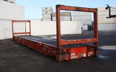 Apa itu Kontainer Flat Rack dan Kegunaannya yang Tidak Biasa