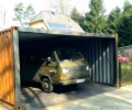 modifikasi container untuk garasi