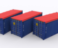jual open top container baru