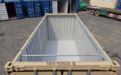 JUAL OPEN TOP CONTAINER SECOND / BEKAS / REFURBISH