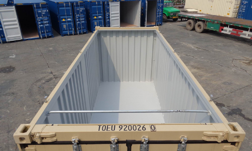JUAL OPEN TOP CONTAINER SECOND / BEKAS / REFURBISH