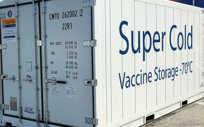 Jual dan Sewa Reefer Container Vaksin dengan Mesin Pendingin
