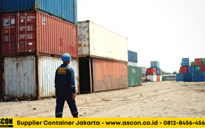 Harga Peti Kemas Bekas 40 Feet Murah – Ready Stock di Depo ASCON
