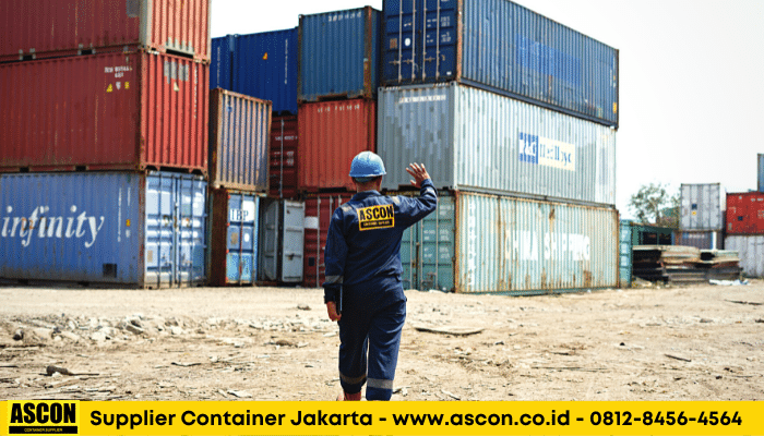 Harga Peti Kemas Bekas 40 Feet Murah dari Supplier Container Jakarta