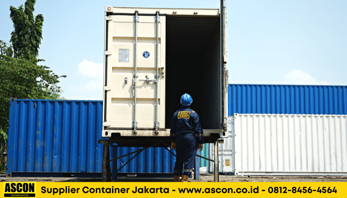 Cek Harga Container Bekas 20 Feet dan 40 Feet Kondisi Prima