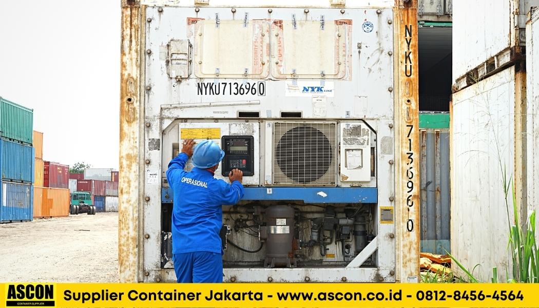 Jual Container Reefer Surabaya ukuran 20ft, 40ft dan High Cube