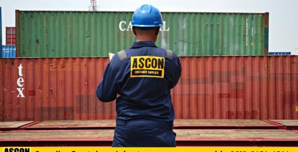jual container 40 feet bekas surabaya