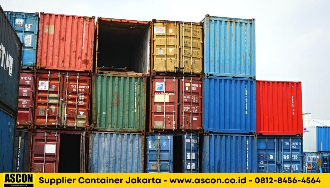 Jual Container Bekas Surabaya Murah Jenis Dry dan Reefer Container   