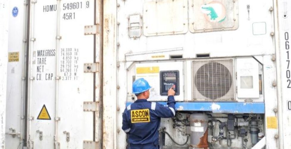 jual chiller container bekas